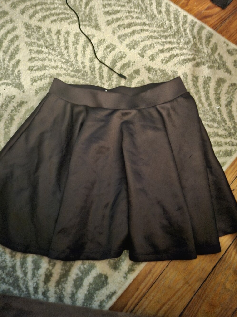 By Johnny Black A-Line Flared Mini Skirt